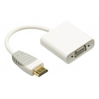 HDMI Male to VGA Female+Audio Adapter Cable