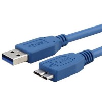 USB 3.0 A/Micro-B USB M/M 4' Cable