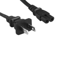 Power Notebook 2-Pin NEMA 1-15P to IEC-C7 6' HQ Cable