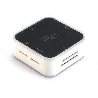 External USB 3.0 All-in-One Micro SD/SDHC/XD/M2/MSDuo/CF w/USB Cable Card Reader