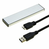 mSATA 12+6pin SSD to USB 3.0 Enclosure