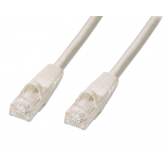 RJ45 UTP Cat6 Stranded White 1' HQ Network Cable