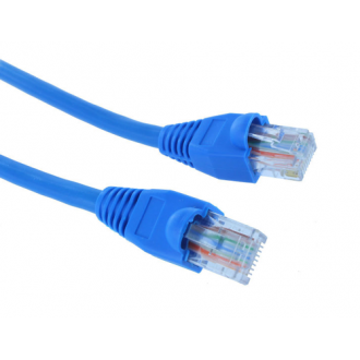 RJ45 UTP Cat6 Blue 1.5' HQ Network Cable