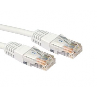 RJ45 UTP Cat6 White 1.5' HQ Network Cable