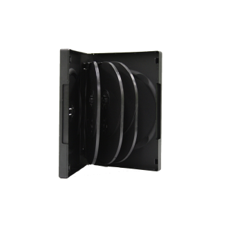 CD/DVD Case 8pc w/2 Tray Media