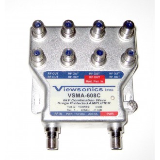 Video Processor Amplifier 8-Way R5-42 1000MHz. Surveillance