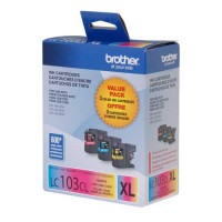 Ink Brother LC103 High Yield Colour Combo LC1033PKS Printer Supplies