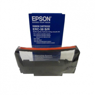 Ribbon Epson ERC-38 Black & Red Printer Supplies