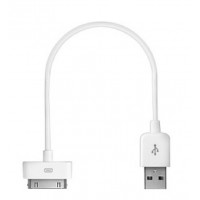 Cable iPhone/iPod 30pin USB White 4' Mobility