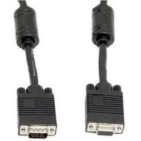VGA Extension HD15 M/F w/Ferrite 6' Cable