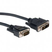 DVI-I M/VGA M w/ferrite 15' Cable