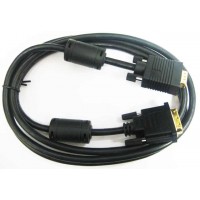 DVI-I M/VGA M w/ferrite 6' Cable