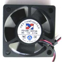 ARX 40x40x10mm CeraDyna fan with 2 pin (FD1240-A2312A) w/ 10